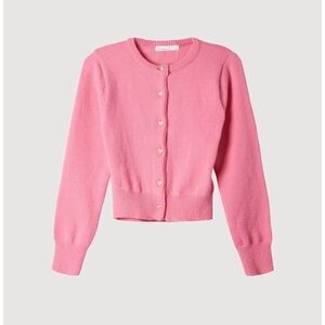 Oak and Fort Pink Button-Up cardigan